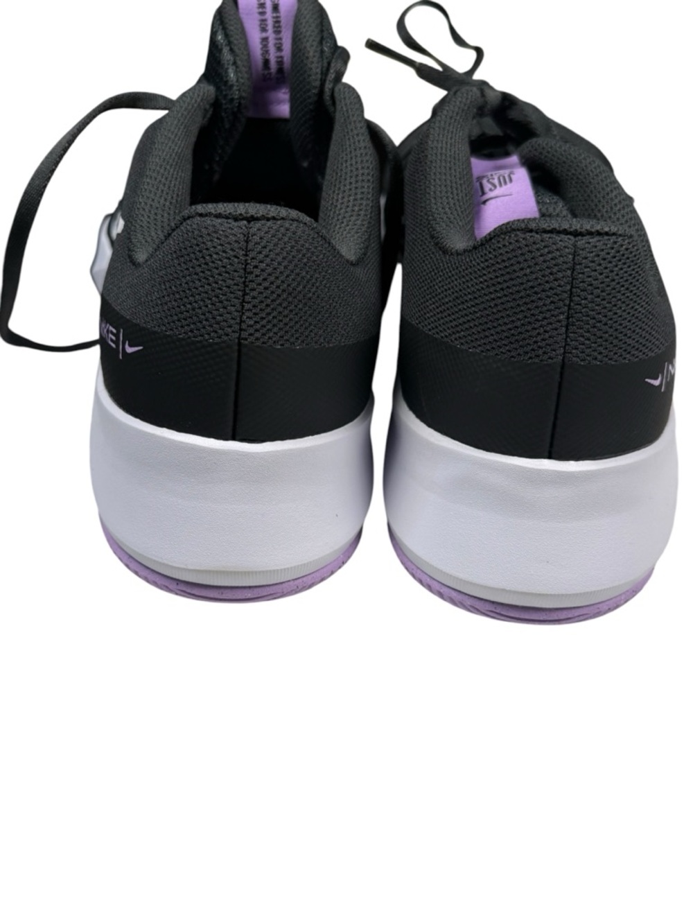 NWOTOB Nike MC Trainer 2 Black Viotech Purple Training Shoes Size 8 - Picture 7 of 9